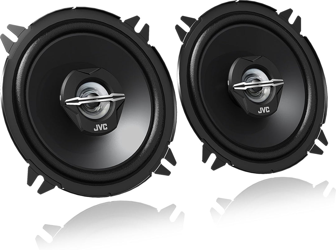 JVC CS-J520X 13 cm 2-Wege-Koaxial-Lautsprecher, 2 Stück, Black 13 cm Single, 13 cm Single