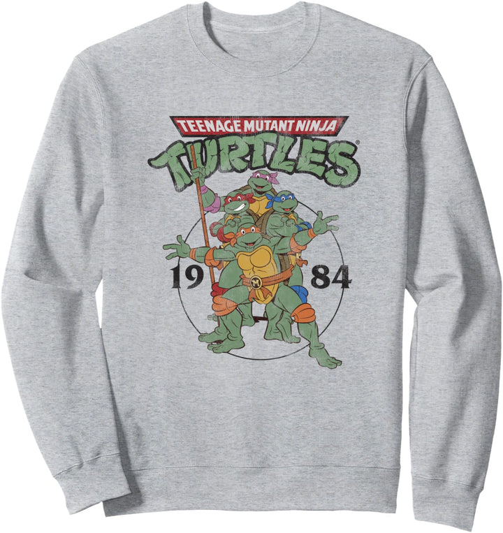 Teenage Mutant Ninja Turtles Classic Circle 1984 Sweatshirt