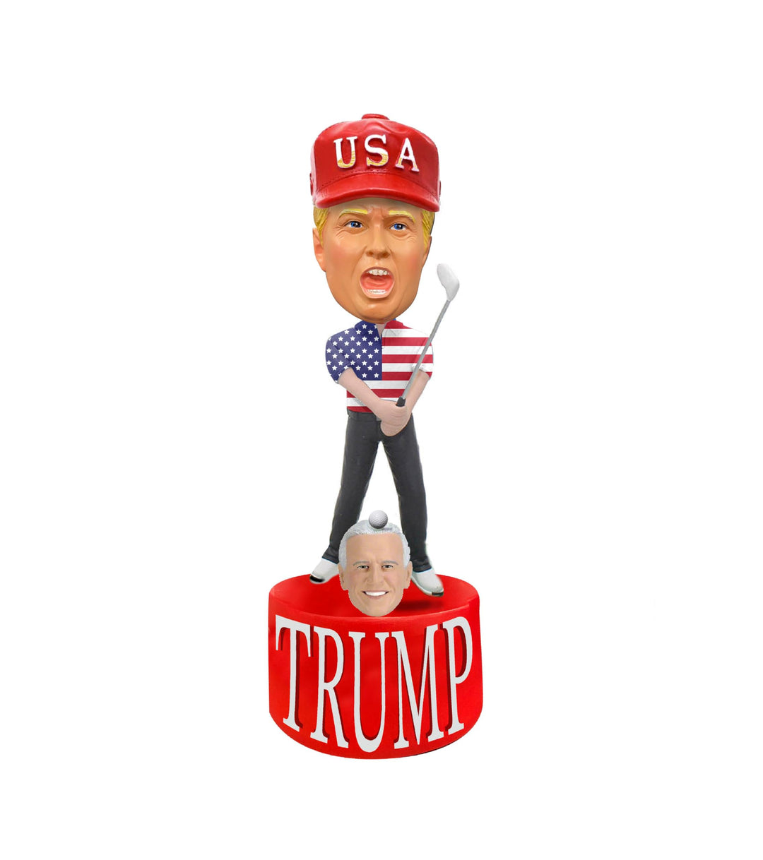 Donald Trump 2024 Collectibles Trump Merchandise für patriotische Amerikaner - Sprechender Wackelkop