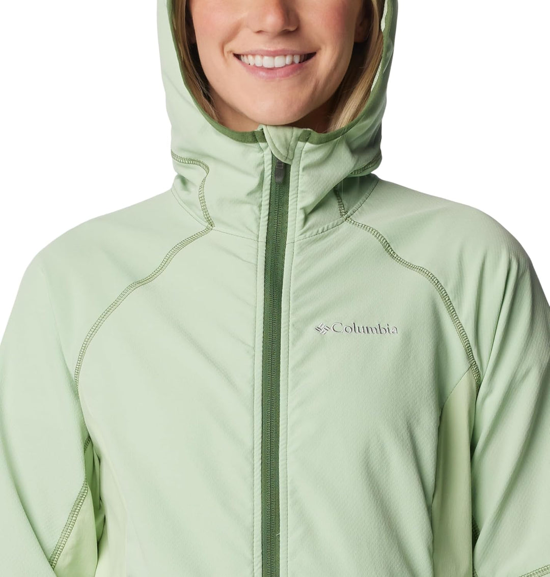 Columbia Damen Softshelljacke Sweet As Hoodie S Sage Leaf, S Sage Leaf