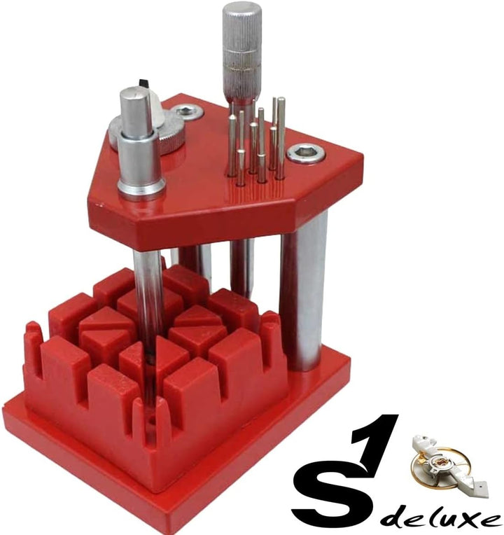 Premium Armbandkürzer Maschine S1 DELUXE - Uhrenwerkzeug für Uhrmacher und Hobbyisten zum Kürzen von
