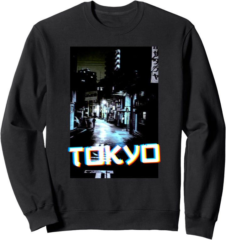 Tokyo Japanese Aesthetic Vaporwave Cyberpunk Sweatshirt
