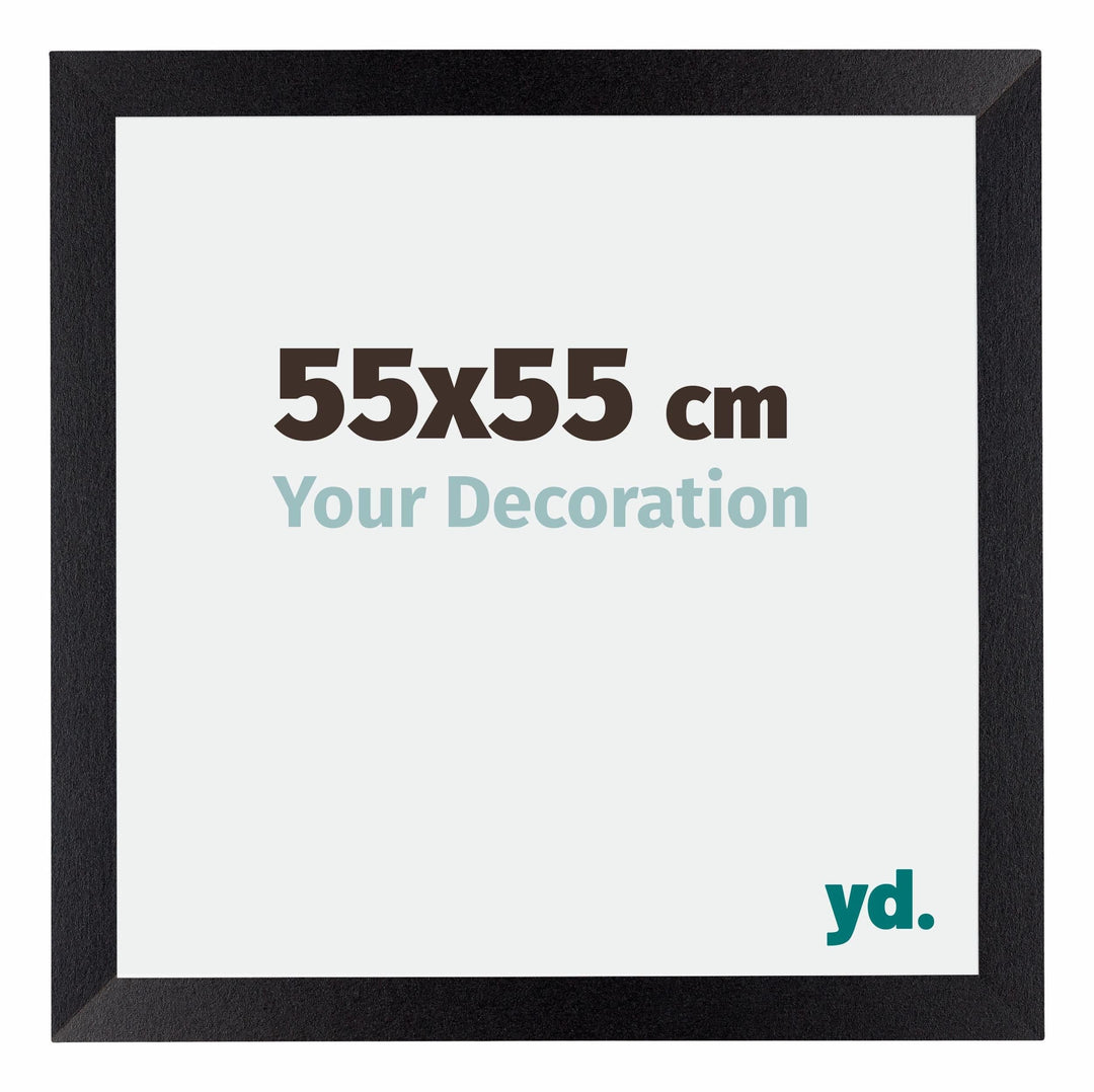 yd. Your Decoration - Bilderrahmen 55x55 cm - Bilderrahmen aus MDF mit Acrylglas - Antireflex - Ausg