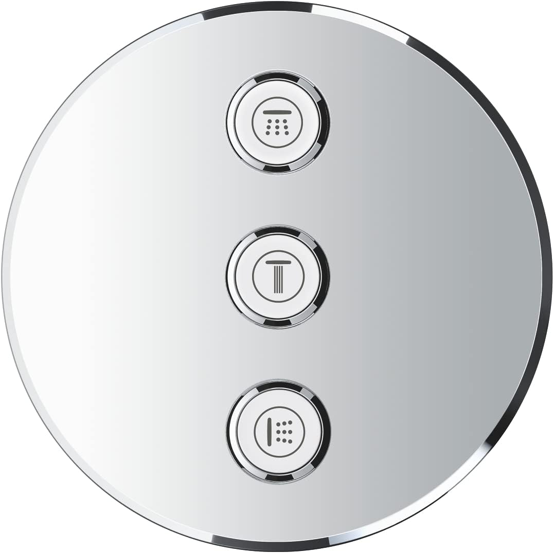 GROHE Grohtherm SmartControl | Brause- & Duschsystem - Thermostaterweiterung mit 3-fach Unterputzven