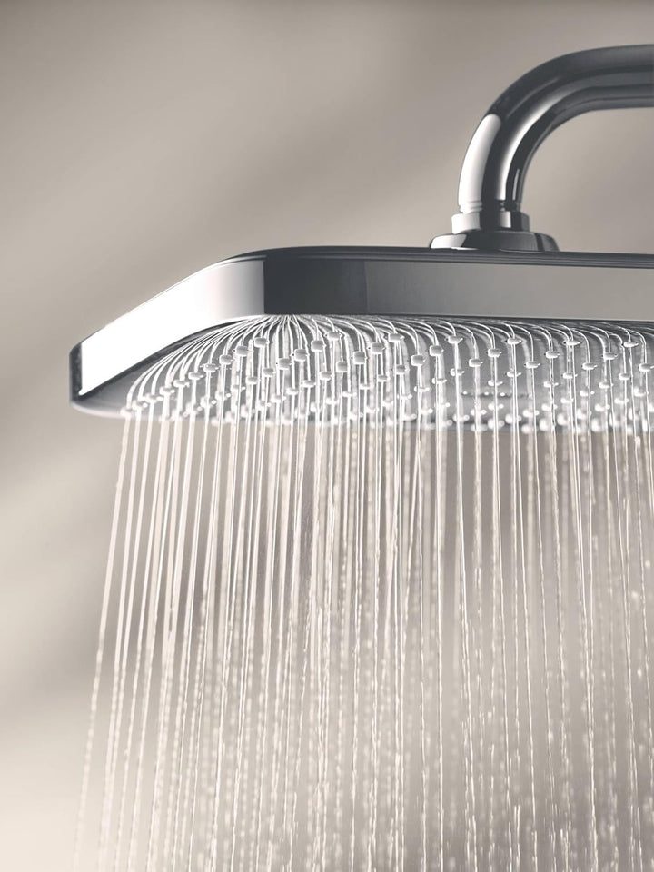 GROHE Vitalio Comfort 250 - Kopfbrause 1 Strahlart (9,5 l/min Durchflusskonstanthalter, Antikalk Sys