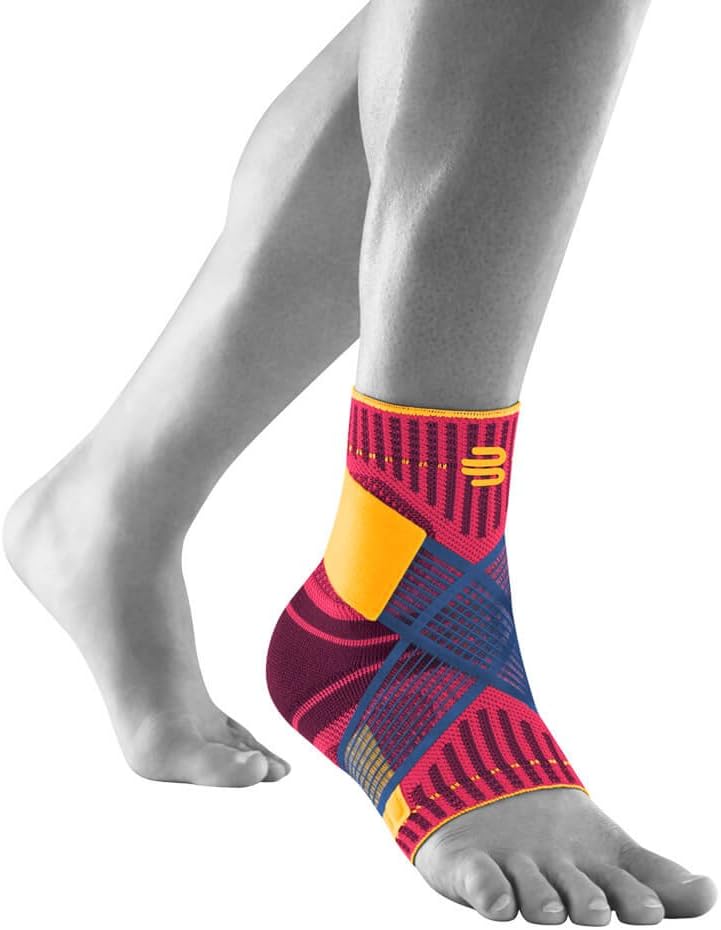 Bauerfeind Sprunggelenkbandage „Ankle Support“ Unisex, 1 Sprunggelenk Bandage für Sport wie Fussball