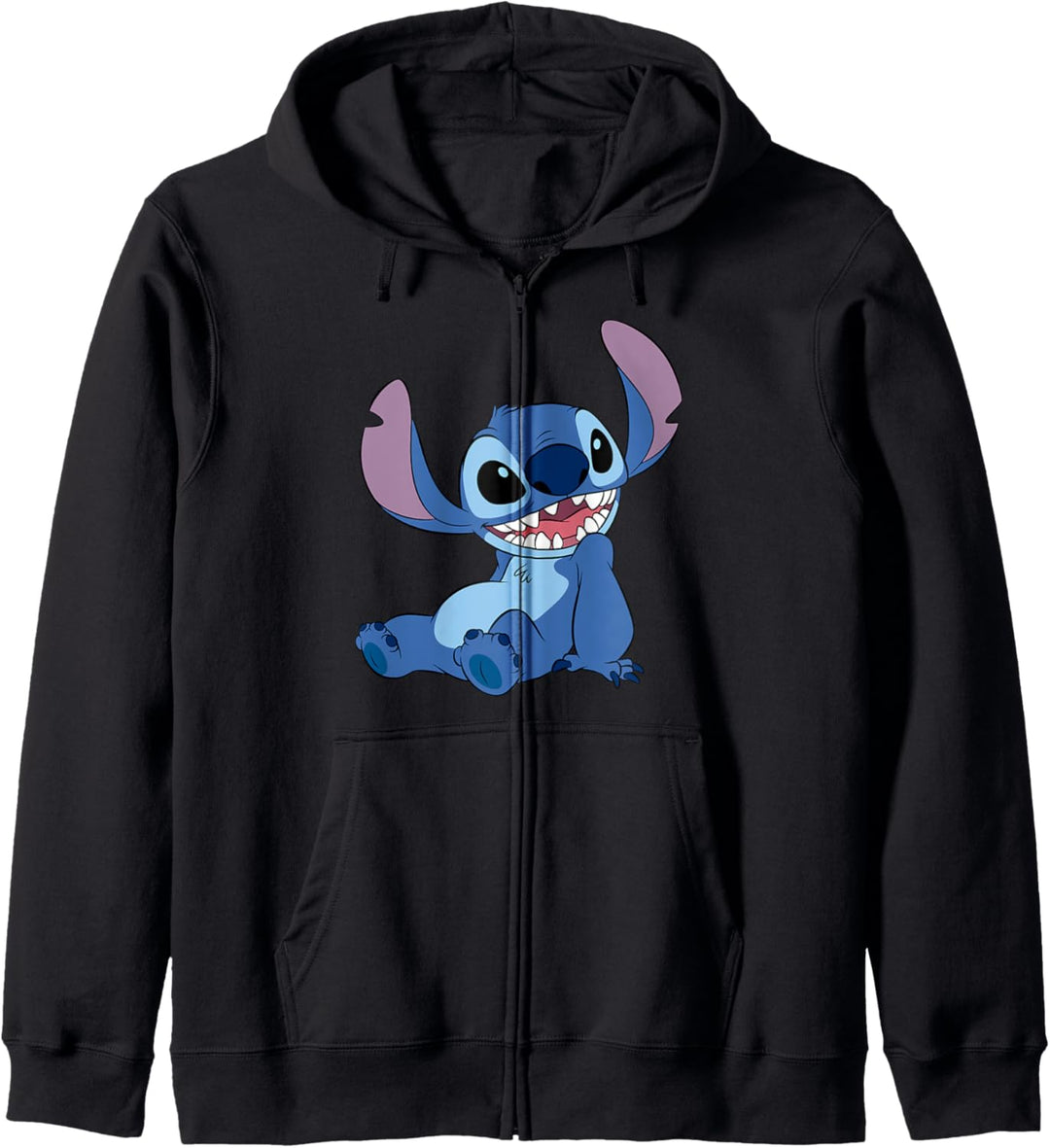 Disney Lilo & Stitch Happy Mood Good Alien Pose Logo Kapuzenjacke