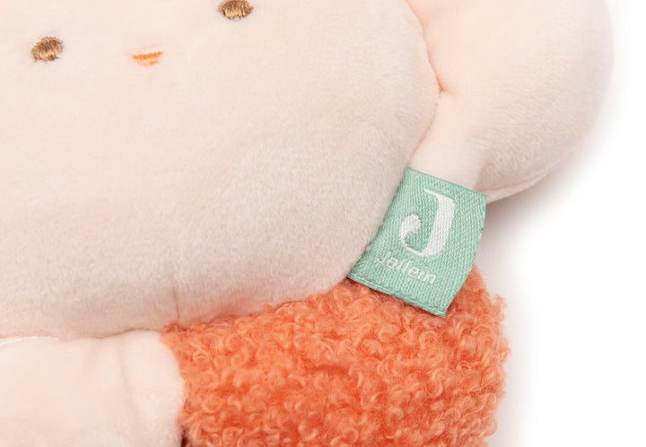 Jollein Spieluhr Baby – Pretty Picnic – Flower – Baby Spieluhr mit Musik – Weiche Spieluhr aus Boucl