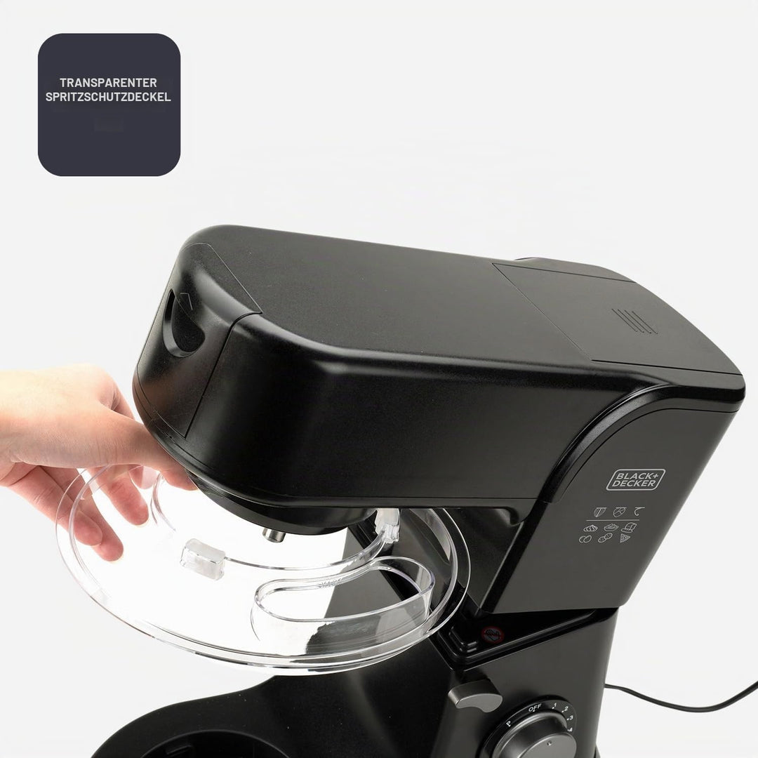 BLACK+DECKER BXJBA350E - Standmixer, Pulse-Funktion, 1,5 l Kunststoffbehälter, 4-Edelstahl-Messer, a