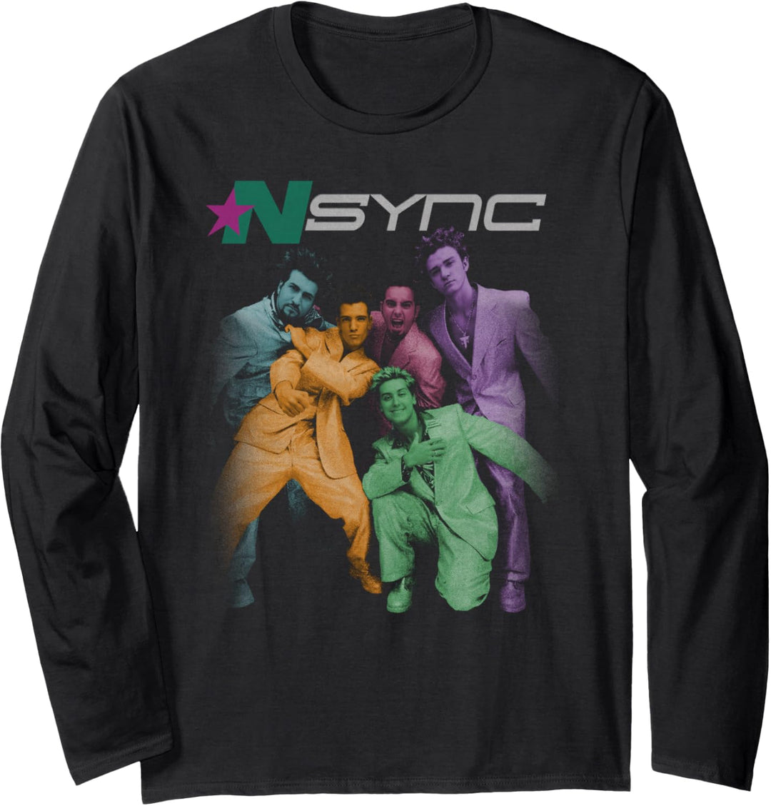 NSYNC Offizieller Giddy Up Langarmshirt