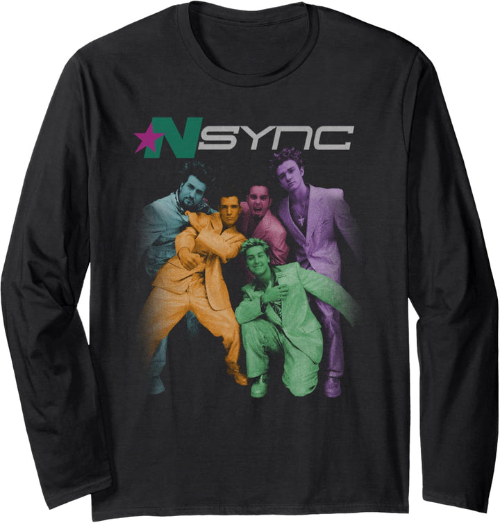 NSYNC Offizieller Giddy Up Langarmshirt