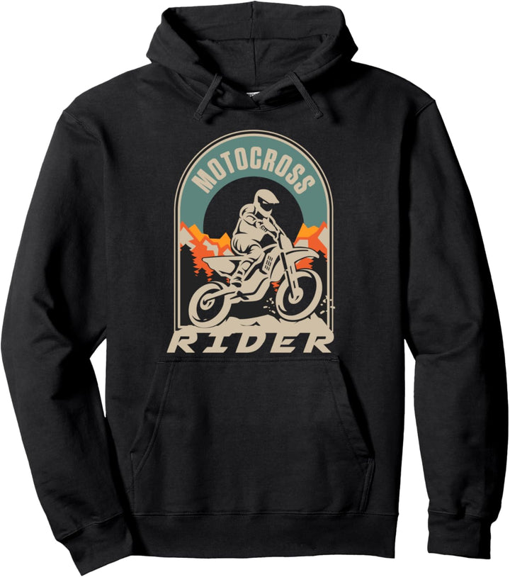 Motorrad Biker Dirt Motocross Sport Bike Motorsport Geschenk Pullover Hoodie