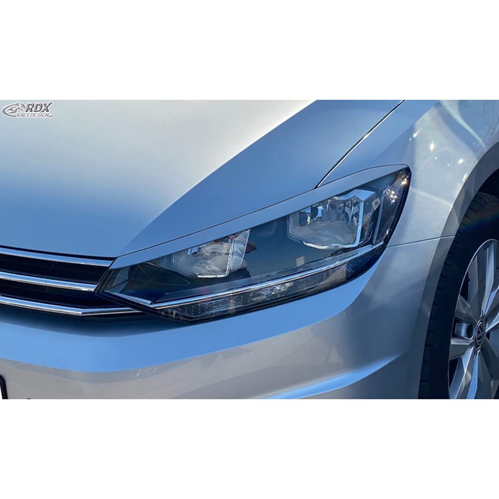 Scheinwerferblenden kompatibel mit Volkswagen Touran (5T) 2015- (Halogen) (ABS)