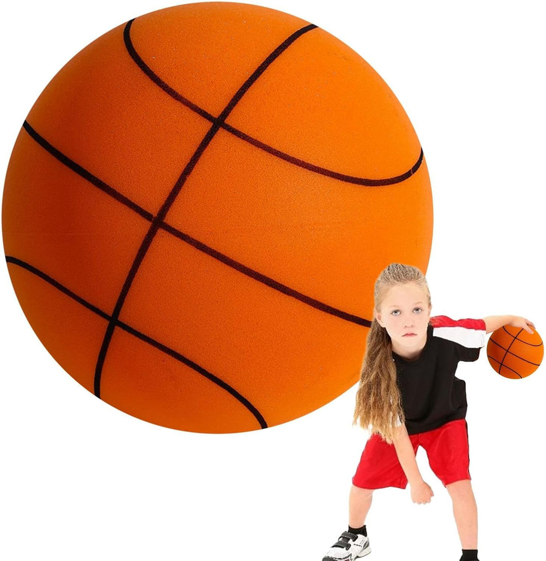 Ruhiger Basketball | Quiet Balls Sicherer, Leichter Indoor-Silentball - Hochelastisch Im Labor Silen