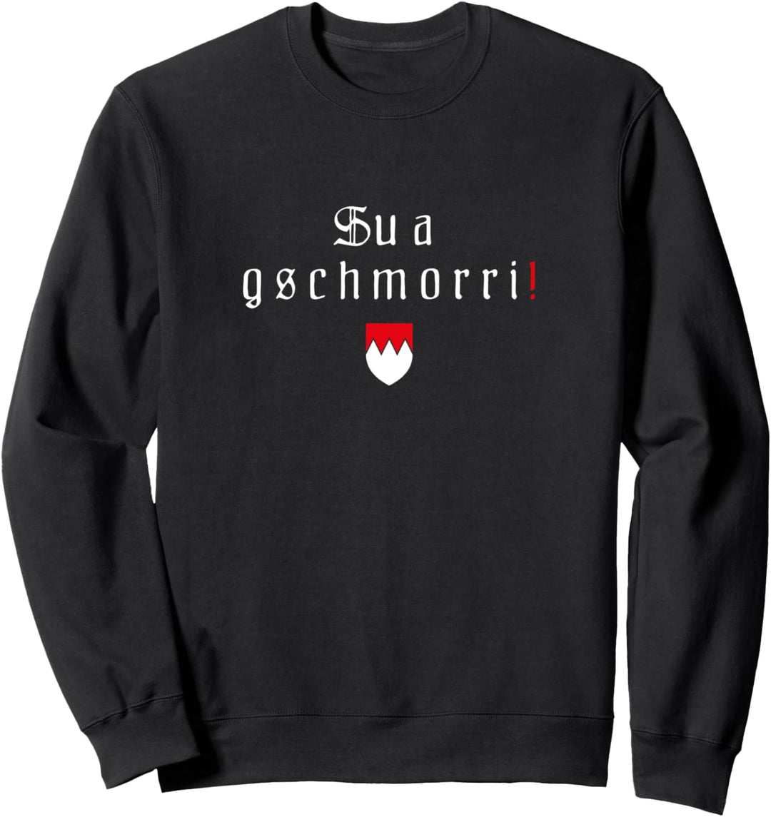 Fränkischer Dialekt Franken fränkische Schrift Sweatshirt
