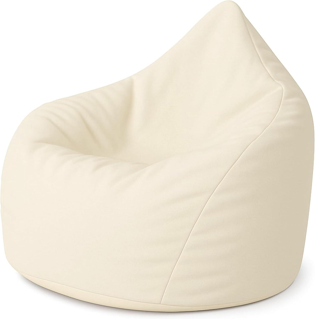 PATCH HOME Sitzsack Tropfenform – In & Outdoor Sessel, Nachfüllbar, Styroporfüllung, robust & pflege