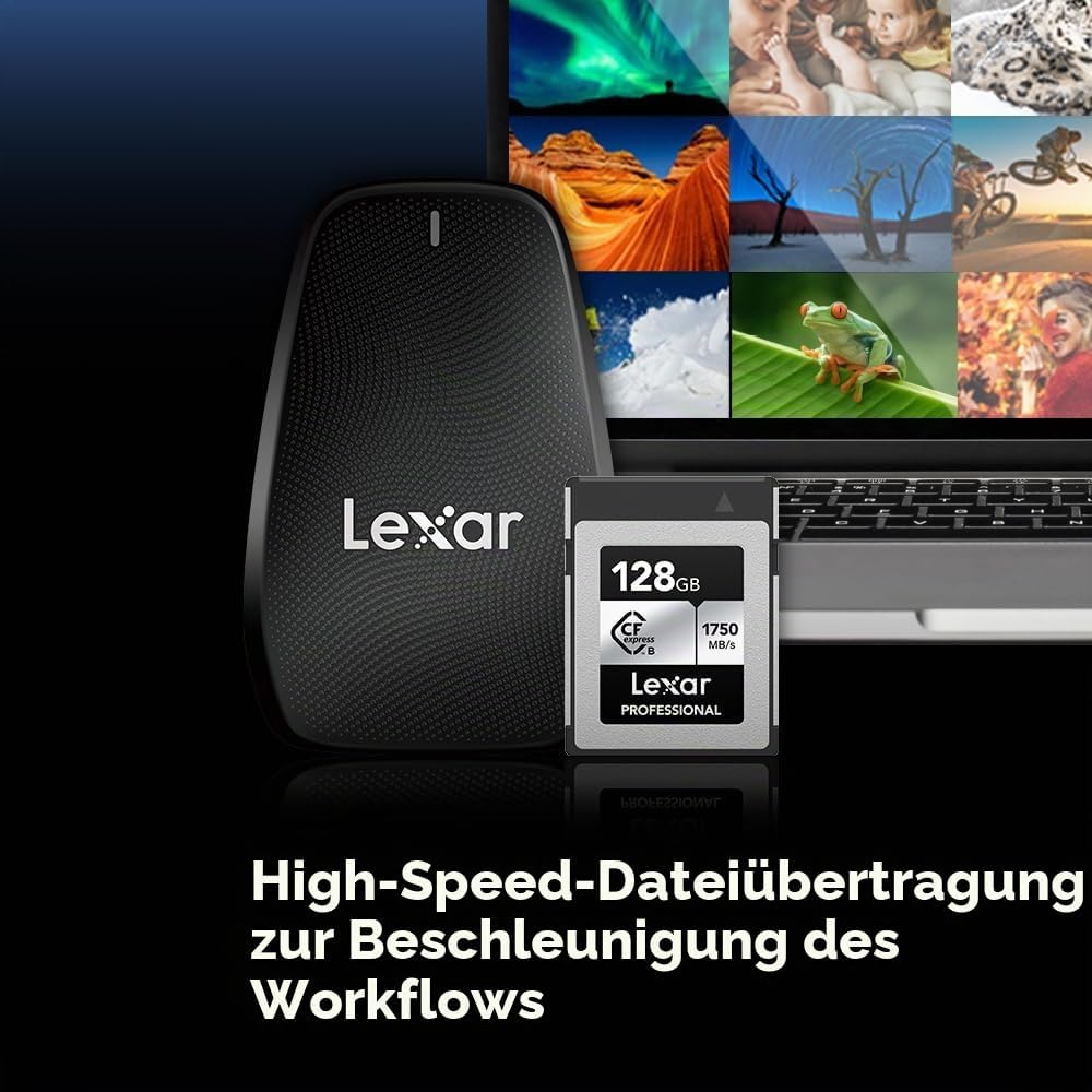 Karta Lexar Professional Silver CFexpress 128 GB (LCXEXSL128G-RNENG), 128 GB