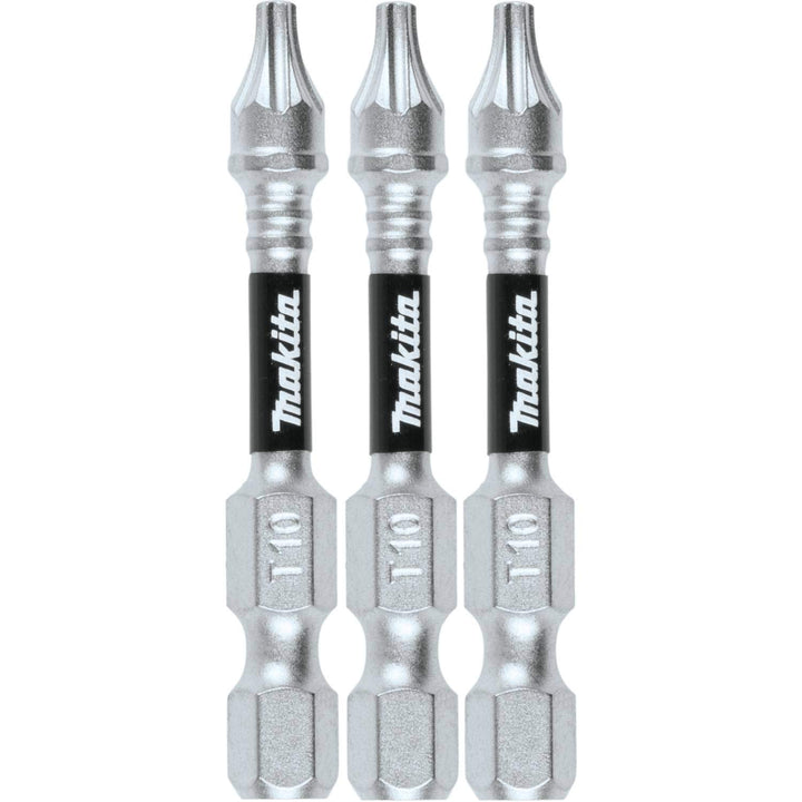 Makita E-00826 Impact XPS T10 Torx 5,1 cm Power-Bit, 3 Stück 3/pk T10, 3/pk T10
