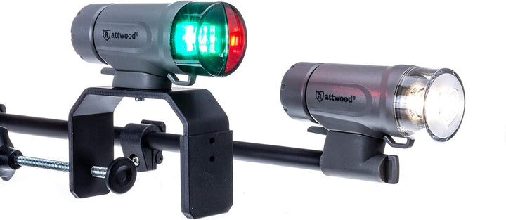 Attwood Marine Attwood PaddleSport Portable Navigation Light Kit - C-Clamp, Screw Down or Adhesive P