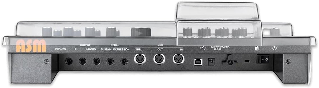 Decksaver Abdeckung für ASM HYDRASYNTH Desktop, Keyboard Schutz, Staubdicht, Robust, Transparent