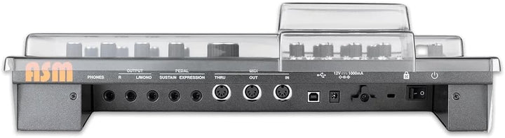 Decksaver Abdeckung für ASM HYDRASYNTH Desktop, Keyboard Schutz, Staubdicht, Robust, Transparent