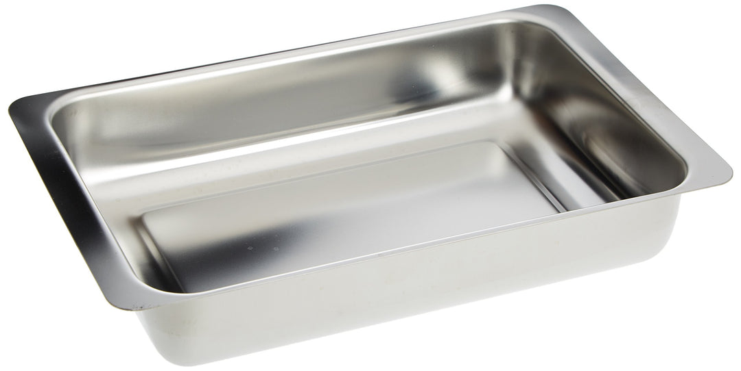 neoLab E-1802 Rechteckige Edelstahl-Schale, 34 cm x 21 cm x 6 cm, 3 L