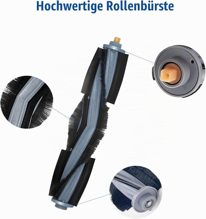 Filter Bürste Zubehör für Ecovacs DEEBOT T10 T10 Plus T10 Turbo DEEBOT X1 Omni X1 Plus X1 Turbo Saug