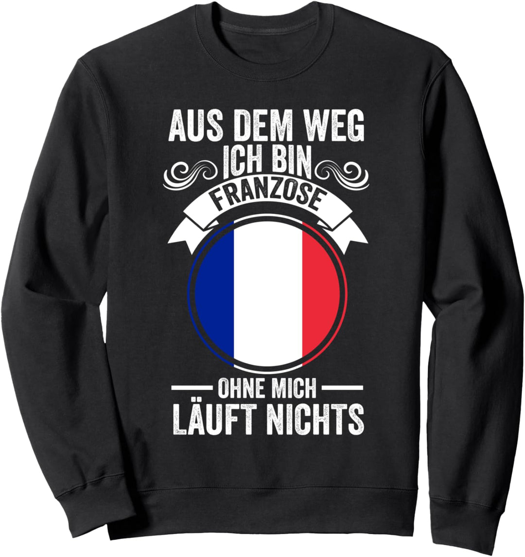 Frankreich Französin Französich France Eifelturm Französiche Sweatshirt