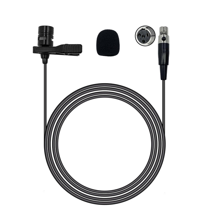 Mini Lavalier Mic für Shure Wireless Bodypack Transmitter, Lapel Ansteckmikrofon Unidirektional Kond