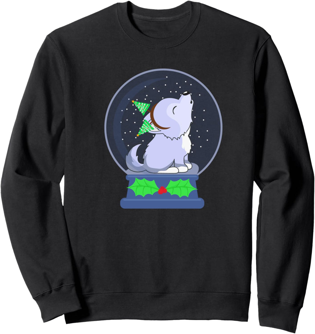 Weihnachten Arctic Wolf Sweatshirt