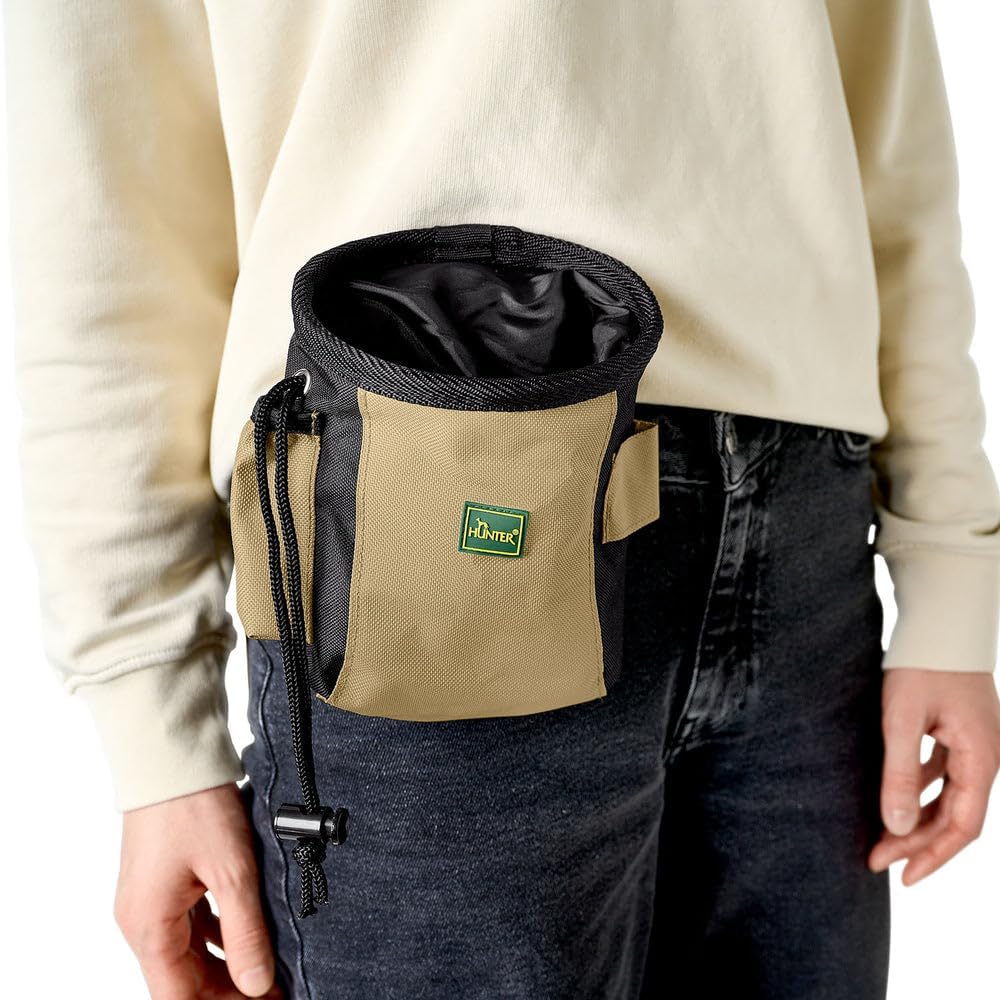 HUNTER Bugrino standard Gürteltasche, Futterbeutel, Leckerlitasche, für Training und Ausbildung, M,