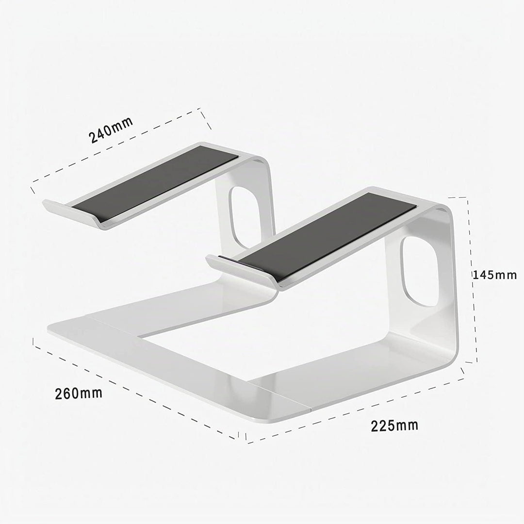 honju Laptop-Ständer für ergonomisches Arbeiten [Laptop-Erhöhung für Schreibtisch, Laptop-Stand aus