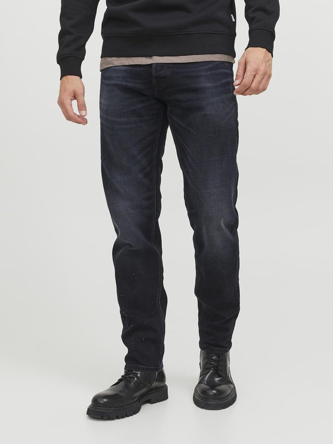 JACK & JONES Herren Jeans 30W / 32L Black Denim, 30W / 32L Black Denim
