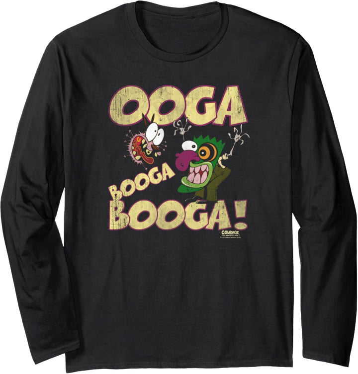 Courage the Cowardly Dog Ooga Booga Booga Langarmshirt