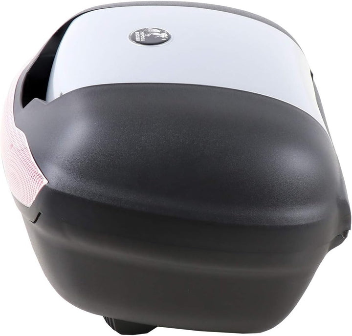 H&B Motorradtopcase Topcase Journey 40 mit Adapterplatte schwarz/Silber, Unisex, Sommer