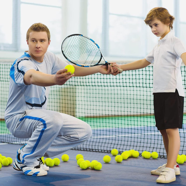Vinsot 24 Pack Tennis Balls Playing Balls Tennis Practice Balls Training Tennis Balls for Beginner P