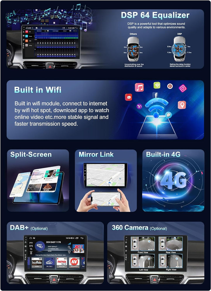 9 Zoll 2 Din Android 12 Autoradio Für BMW X3 E83 2004-2012 Rückfahrkamera&Mic Kostenlose 6G + 128G U