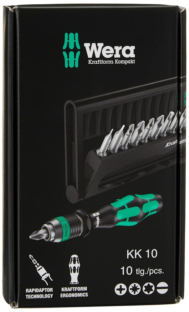 Wera Kraftform Kompakt 10, 10-teilig, 05056653001