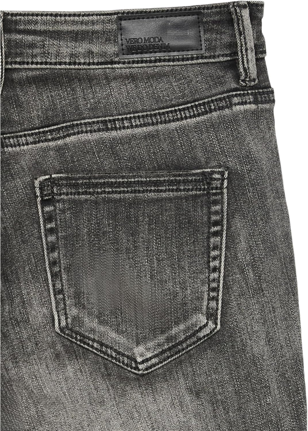 Vero Moda Damen Jeans 10298723 M / 34L Medium Grey Denim, M / 34L Medium Grey Denim
