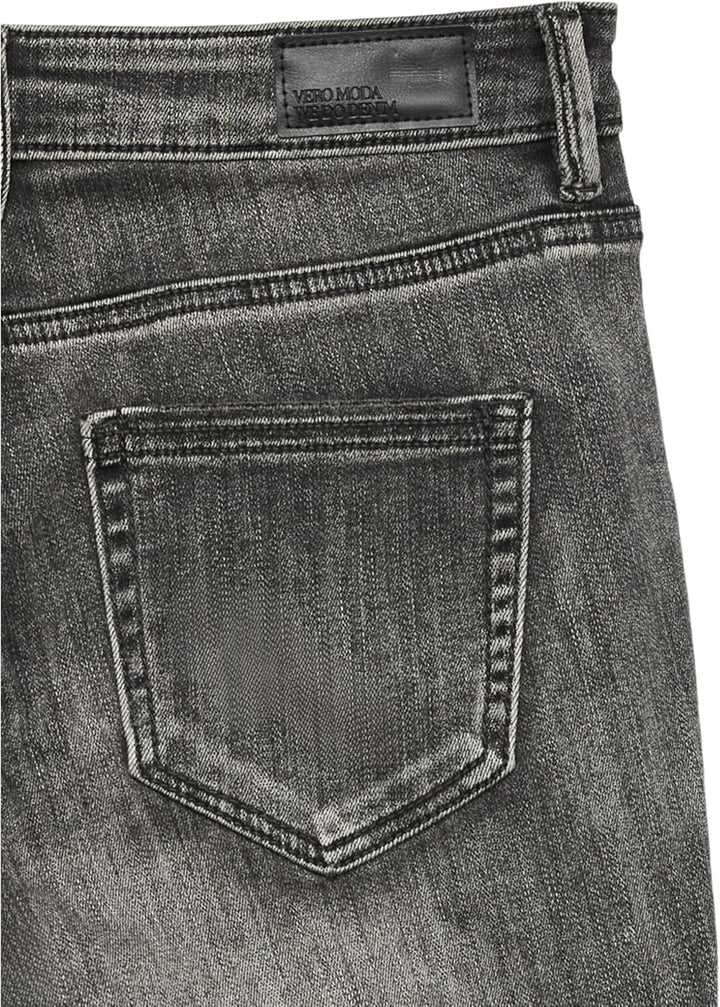 Vero Moda Damen Jeans 10298723 M / 34L Medium Grey Denim, M / 34L Medium Grey Denim