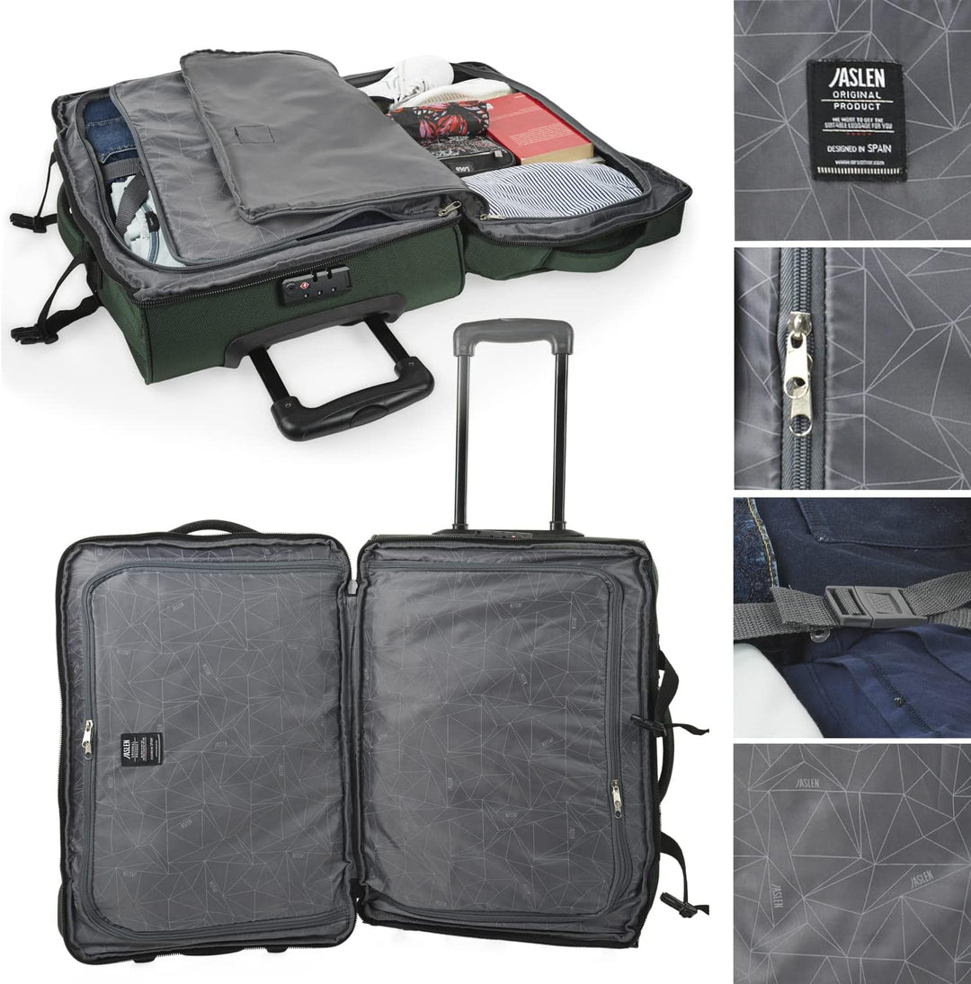 JASLEN - Koffer Klein Handgepäck - Handgepäck Koffer - Koffer Handgepäck 55x40x20 Leicht und Robust