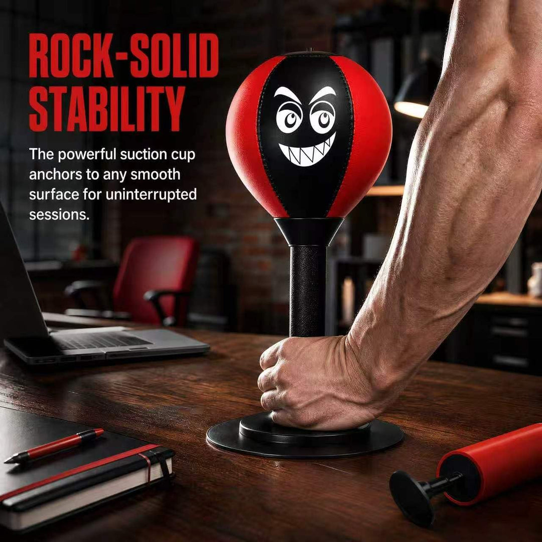 Punchingball Tisch, Freistehender Desktop-Boxsack Mit Saugnapf, Rage Bag Desktop Punching Bag Mini B