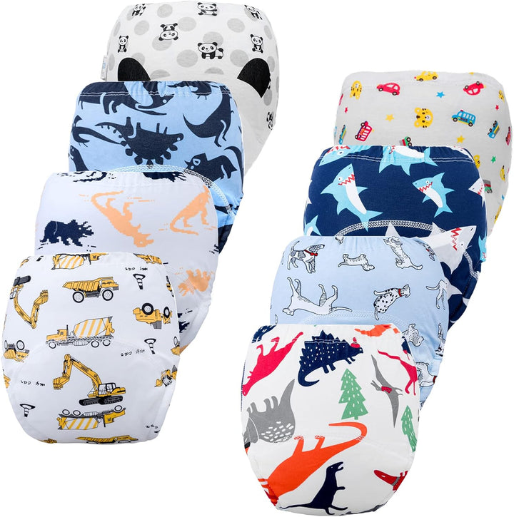 JackLoveBriefs Töpfchen Trainingshose Baby Kinder Töpfchen Unterwäsche(1 bis 5Jahre, 8 Stück 4-5 Jah