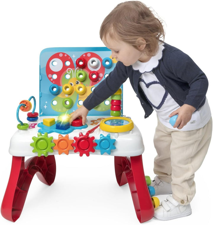 Chicco, Art&Craft Desk, Multiaktivitätstisch, Elektronisch Zweisprachig, Lichter, Geräusche, Sätze,