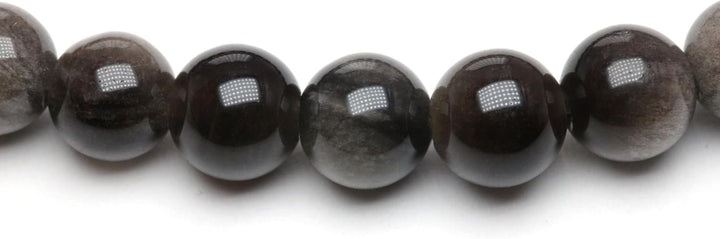 Echtes Edelstein Armband mit 6mm Perlen und Edelstahlherz - verschiedene Längen - Heilstein Schutzst