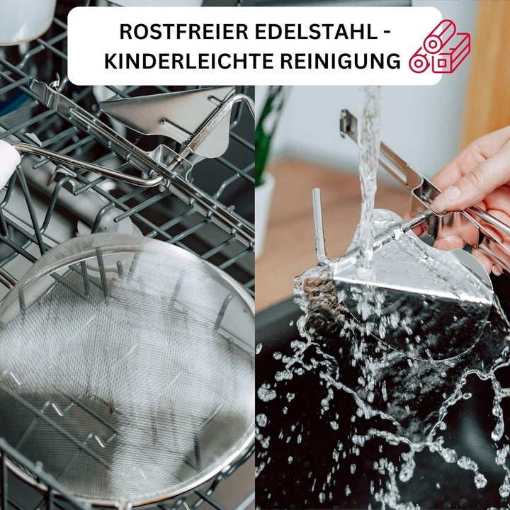 Westmark Passiersieb - rostfreier Edelstahl - Küchensieb zum Passieren, Pürieren und Entsaften - 20c