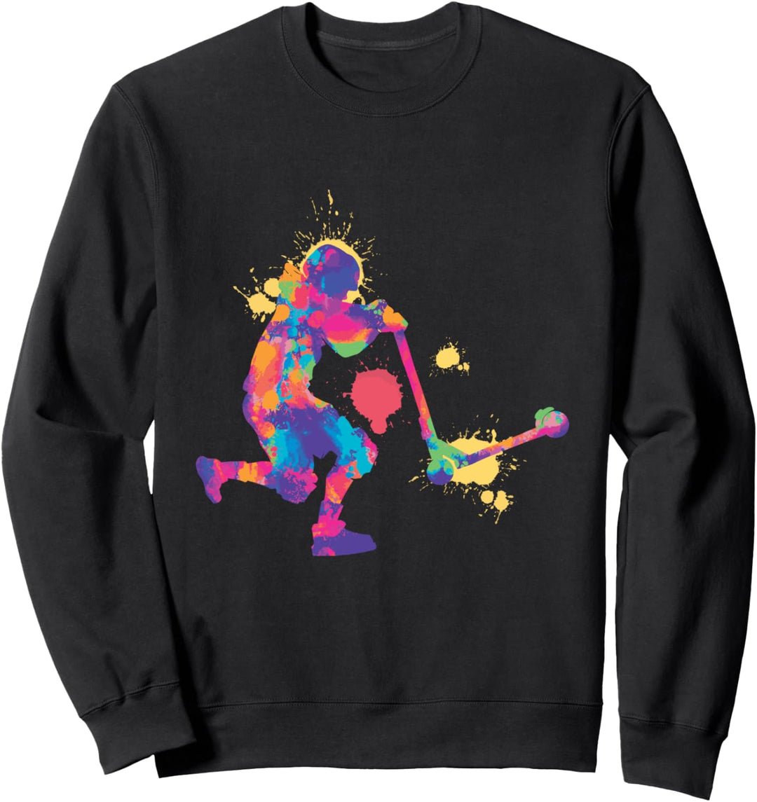 Stunt Scooter Driver für Stunt Skater Boys Sweatshirt