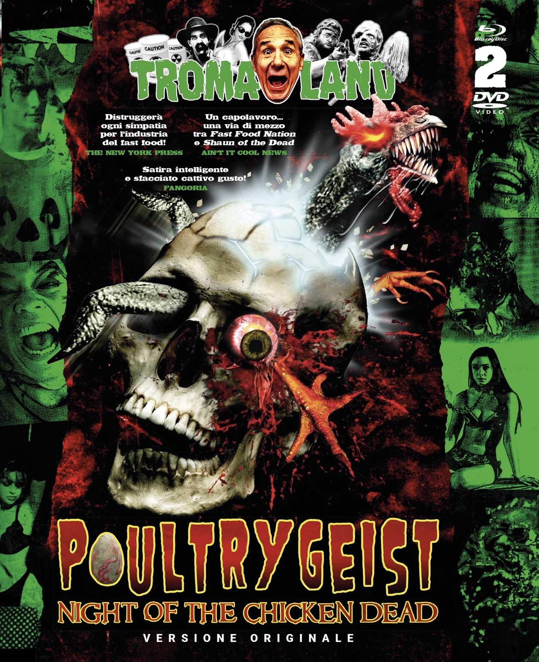 Poultrygeist - Night of the Chicken Dead (Br+Dv), Blu-ray