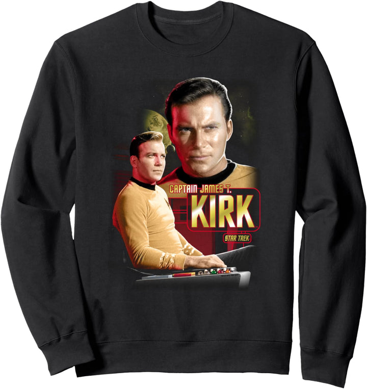 Star Trek Captain Kirk Sweatshirt