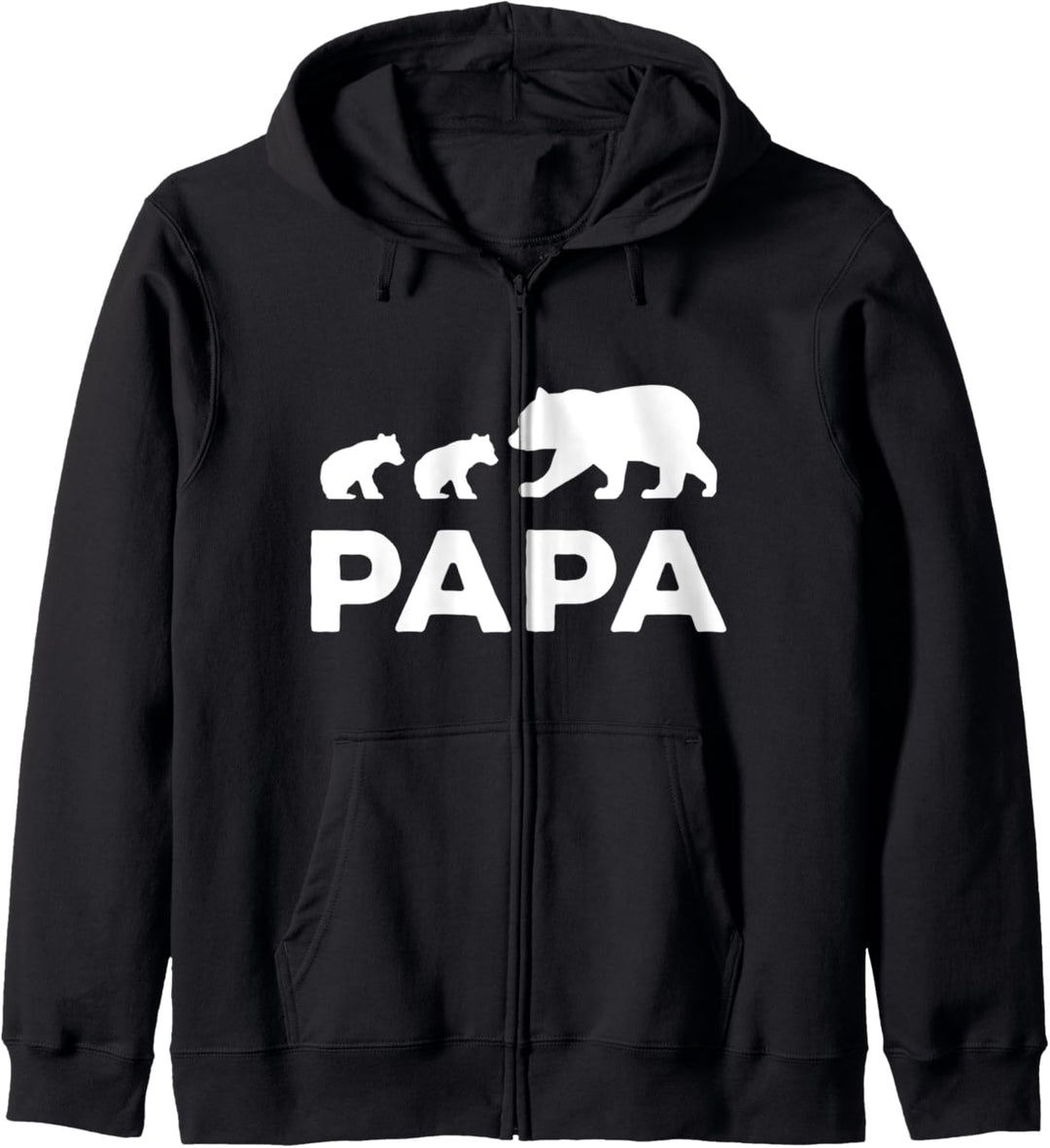 Papa von Zwillingen Bär Kapuzenjacke